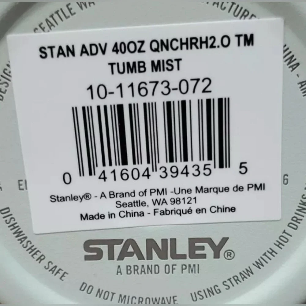 Stanley FlowState Quencher H2.0 Tumbler / 40oz / Color: Mist / light Green - Picture 5 of 9